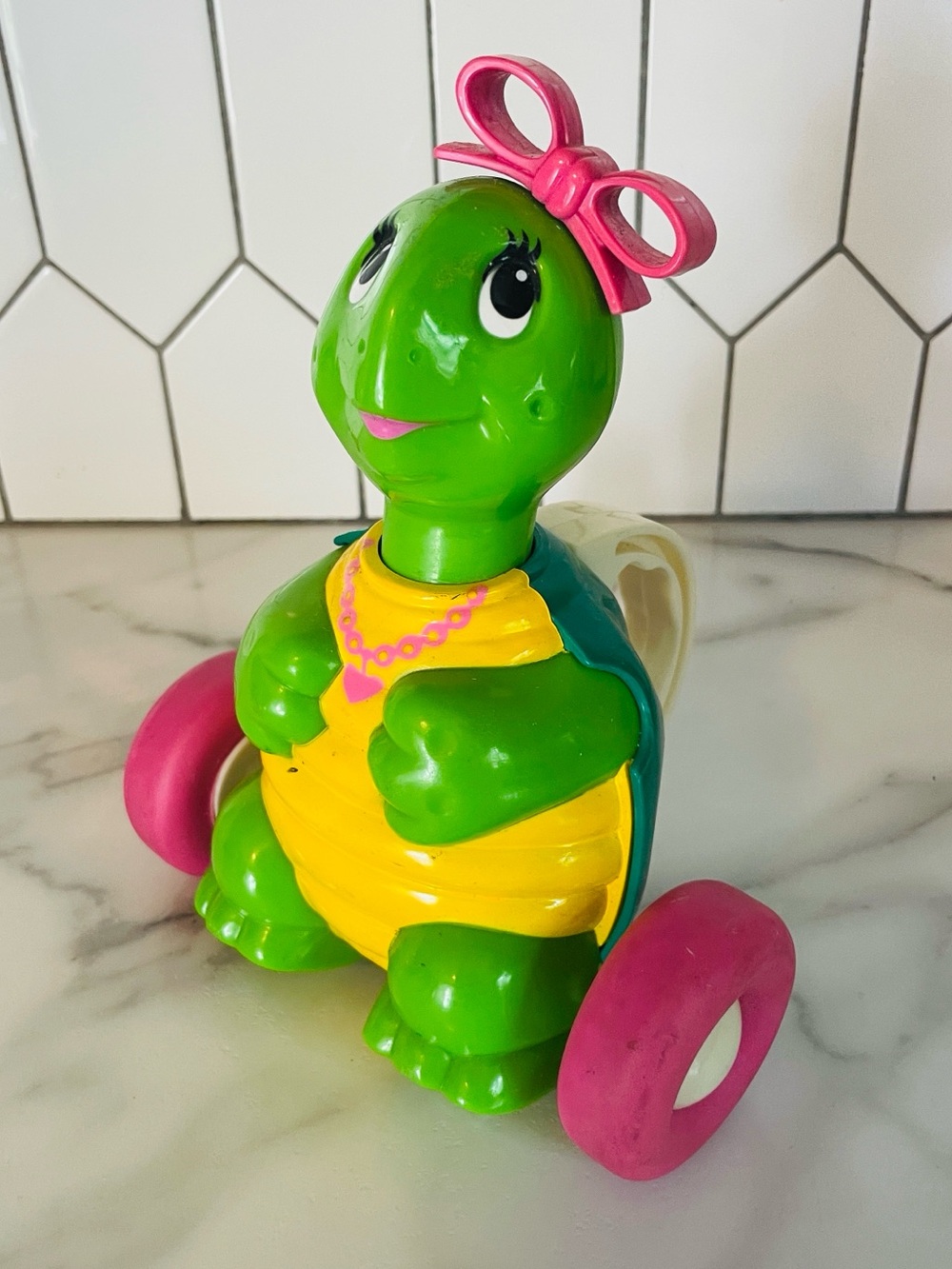 Vintage 1989 Buddy L Crawl Friends Turtle - RARE & HTF